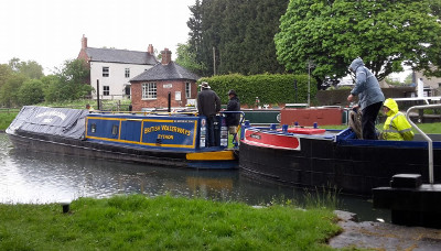 Arriving at Langley Mill by Jan Warsop