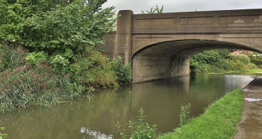 Lancaster Canal after work done 