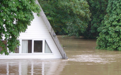 EveshamLockHouseFlood