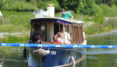 Steam launch ICTUS and VIPs 