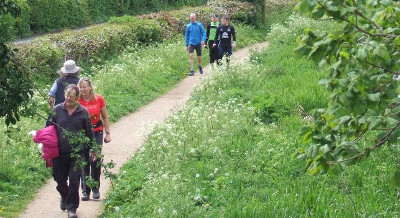 Triathlon towpath at Llanymynech